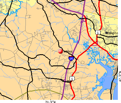 Hampton Falls, NH (03844) map