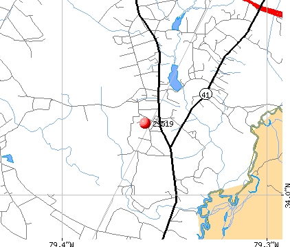 Centenary, SC (29519) map