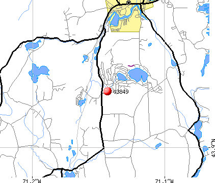 Madison, NH (03849) map