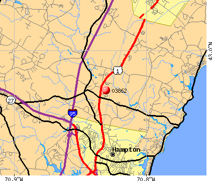 North Hampton, NH (03862) map