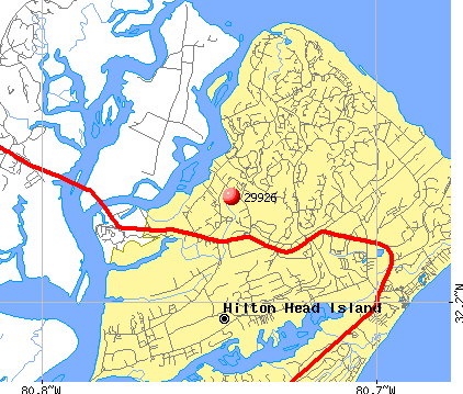hilton head zip code map 29926 Zip Code Hilton Head Island South Carolina Profile hilton head zip code map