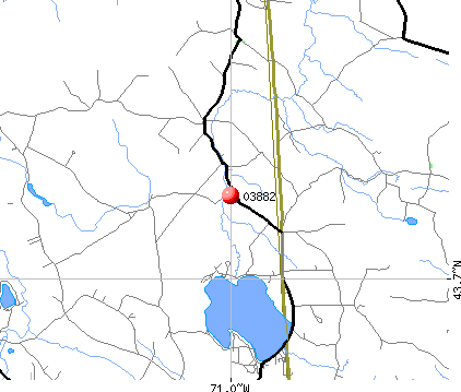 Effingham, NH (03882) map