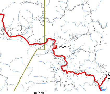 Suches, GA (30572) map