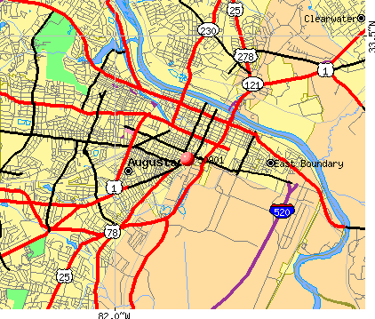 Ga Counties Map Zip Codes