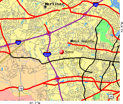 Ga Counties Map Zip Codes