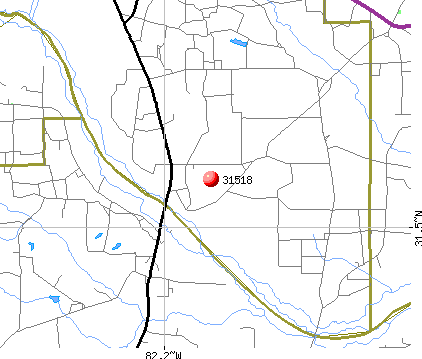 Bristol, GA (31518) map