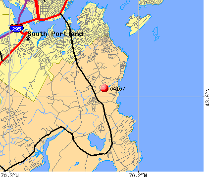 Cape Elizabeth, ME (04107) map