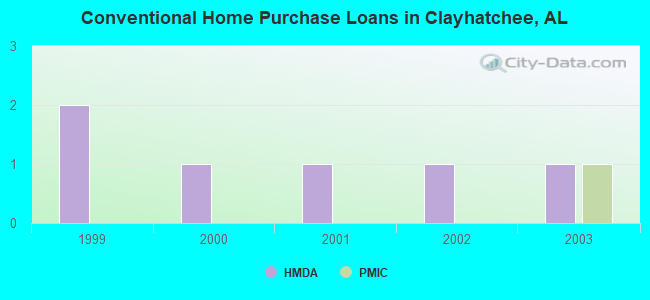 Conventional Home Purchase Loans in Clayhatchee, AL