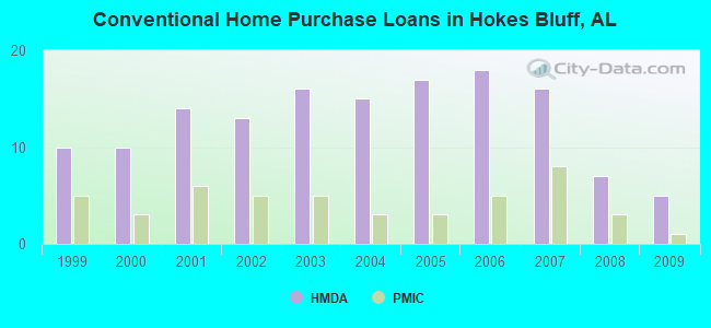 Conventional Home Purchase Loans in Hokes Bluff, AL