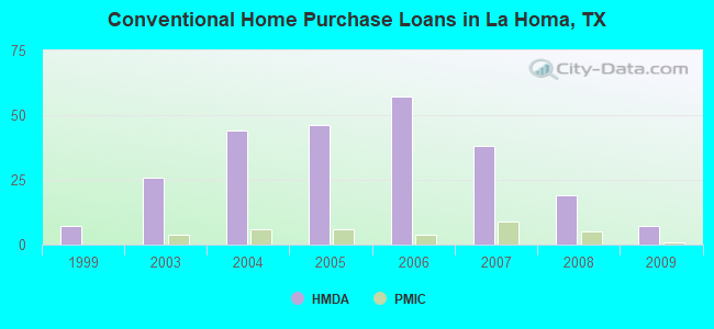 Conventional Home Purchase Loans in La Homa, TX