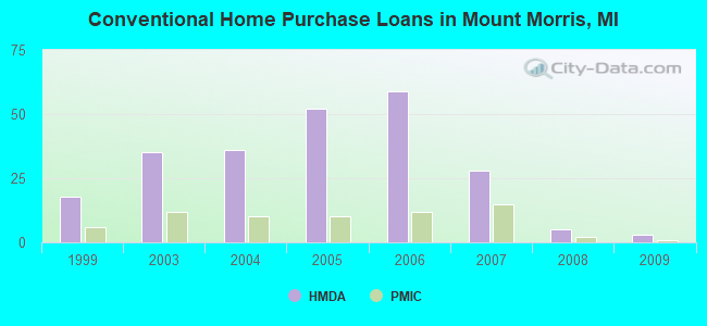 Conventional Home Purchase Loans in Mount Morris, MI