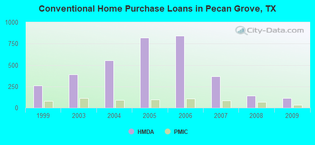 Conventional Home Purchase Loans in Pecan Grove, TX