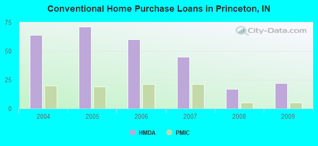 Conventional Home Purchase Loans in Princeton, IN