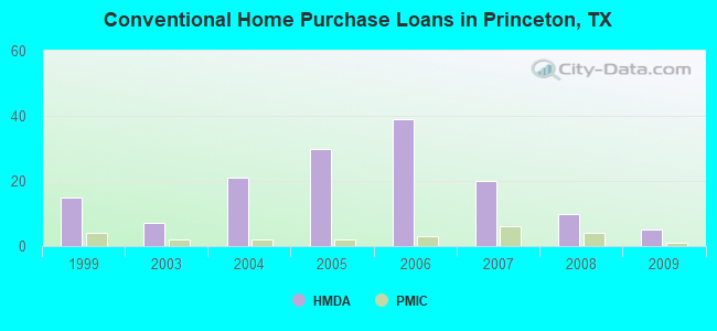 Conventional Home Purchase Loans in Princeton, TX