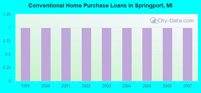Conventional Home Purchase Loans in Springport, MI