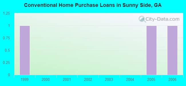 Conventional Home Purchase Loans in Sunny Side, GA