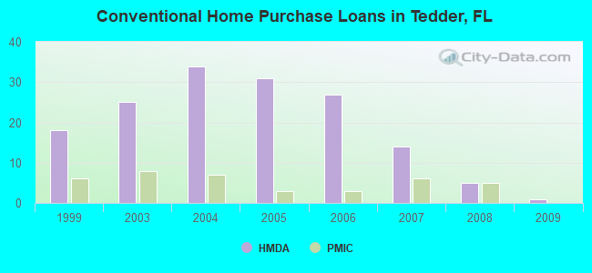 Conventional Home Purchase Loans in Tedder, FL