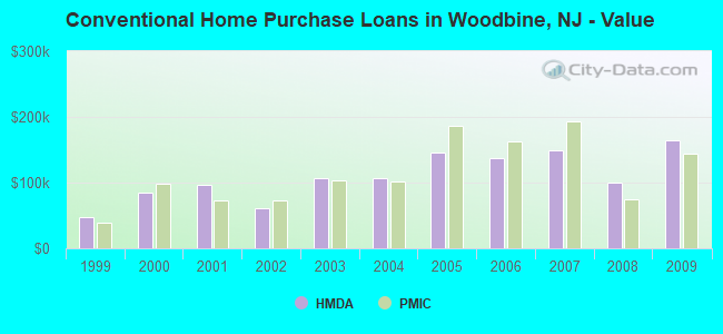 Conventional Home Purchase Loans in Woodbine, NJ - Value