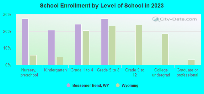 School Enrollment by Level of School in 2019