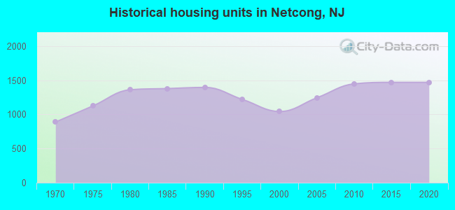 Historical housing units in Netcong, NJ