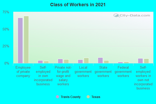 Class of Workers in 2021