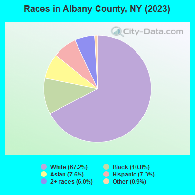 Races in Albany County, NY (2021)