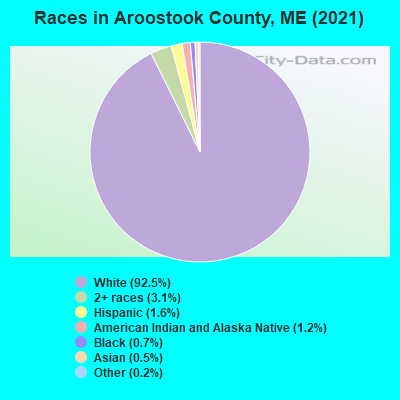 Races in Aroostook County, ME (2021)