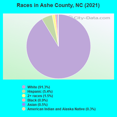 Races in Ashe County, NC (2022)
