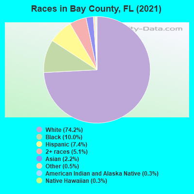Races in Bay County, FL (2021)