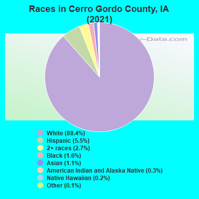 Races in Cerro Gordo County, IA (2021)