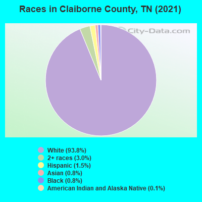 Races in Claiborne County, TN (2022)