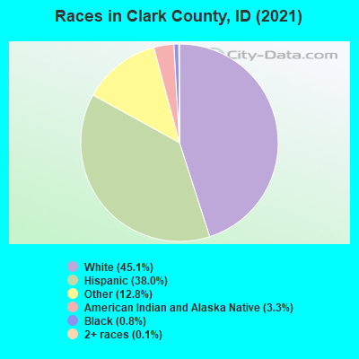 Races in Clark County, ID (2022)