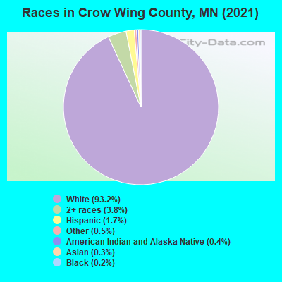 Races in Crow Wing County, MN (2021)