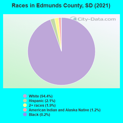 Races in Edmunds County, SD (2022)