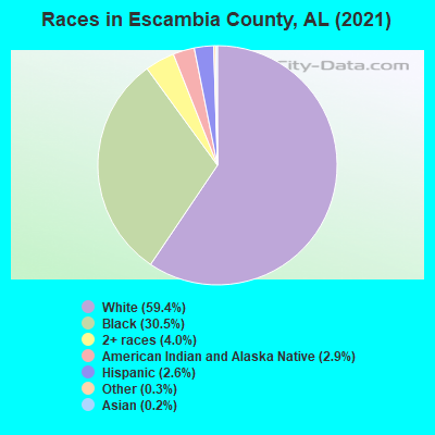Races in Escambia County, AL (2022)