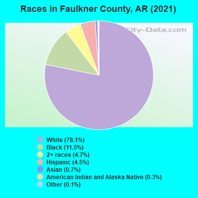 Races in Faulkner County, AR (2022)