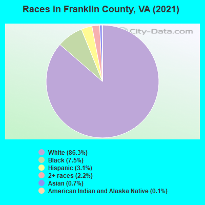 Races in Franklin County, VA (2019)