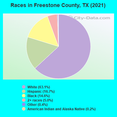 Races in Freestone County, TX (2019)