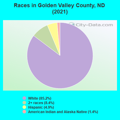 Races in Golden Valley County, ND (2022)