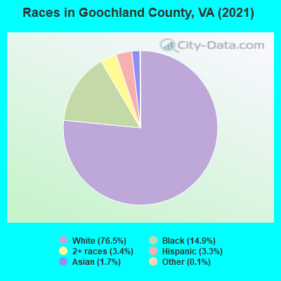 Races in Goochland County, VA (2019)