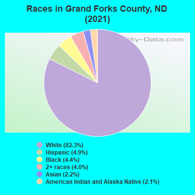 Races in Grand Forks County, ND (2021)