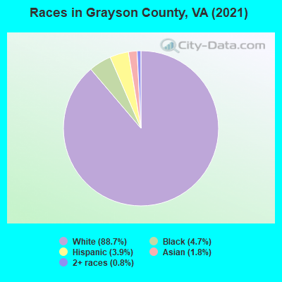 Races in Grayson County, VA (2019)