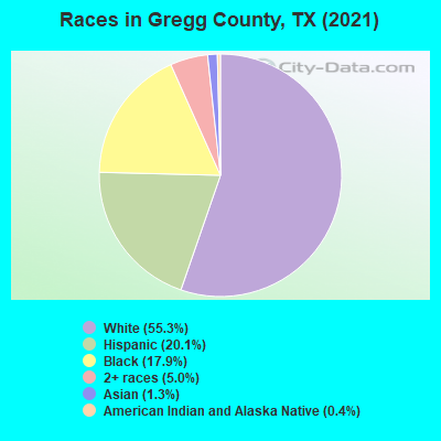 Races in Gregg County, TX (2019)