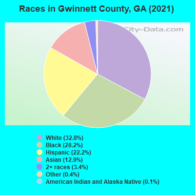 Races in Gwinnett County, GA (2019)