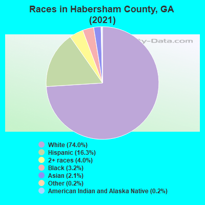 Races in Habersham County, GA (2021)