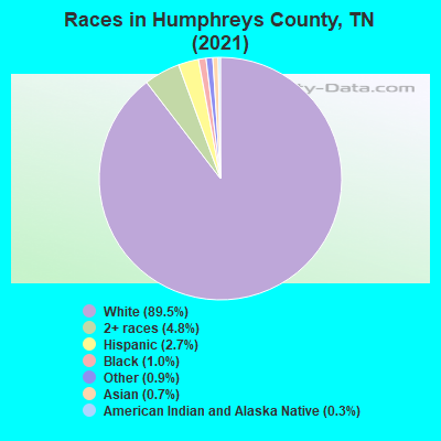 Races in Humphreys County, TN (2022)