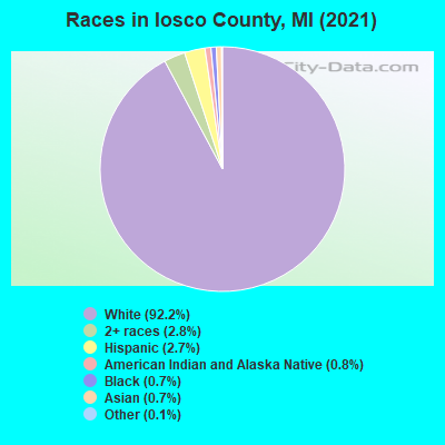 Races in Iosco County, MI (2021)
