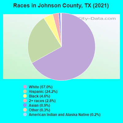 Races in Johnson County, TX (2019)