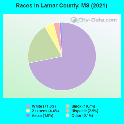 Races in Lamar County, MS (2022)