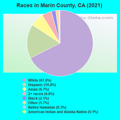 Races in Marin County, CA (2019)
